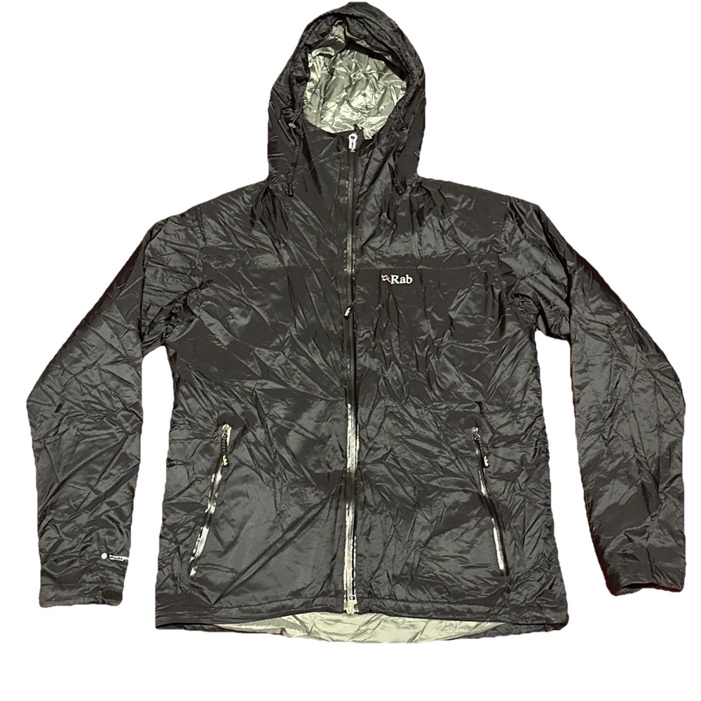 RAB Generator Alpine Jacket Men's Size Large Black Pertex Endurance QIN-20